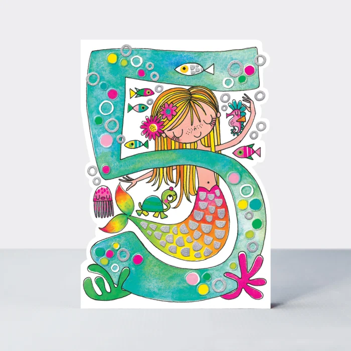 Age 5 Girl Mermaid (STAR9), prianie