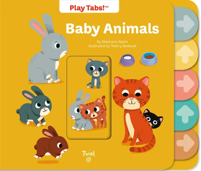Baby Animals, anglická kniha - leporelo