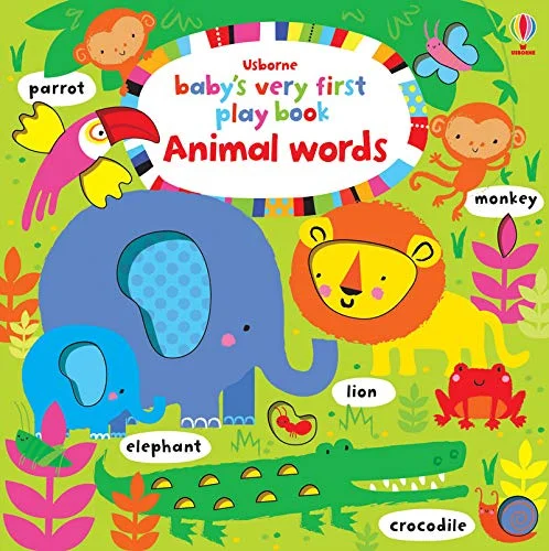Baby's Very First Play Book Animal Words, anglická kniha - leporelo