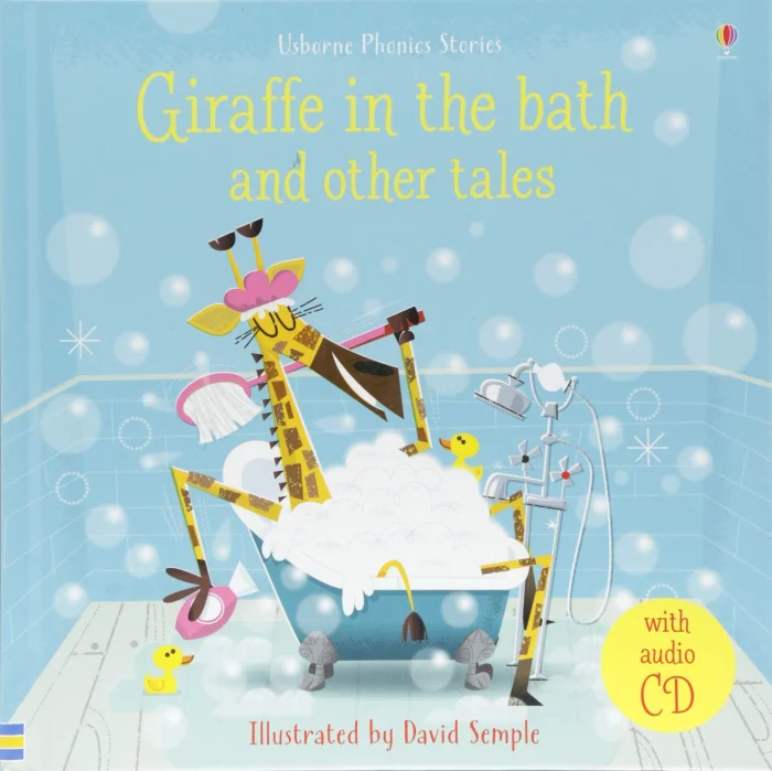 Giraffe in the Bath and Other Tales, anglická kniha s CD