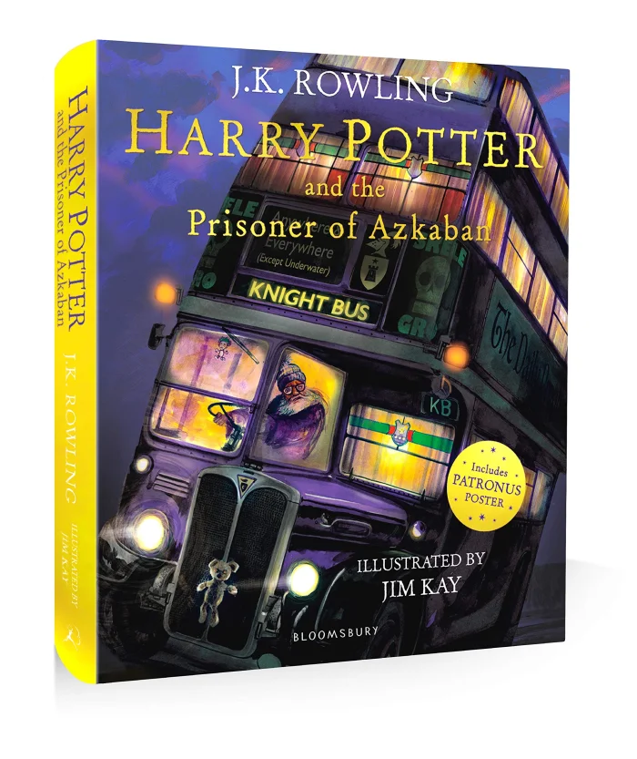 Harry Potter and the Prisoner of Azkaban: Illustrated Edition, anglická kniha