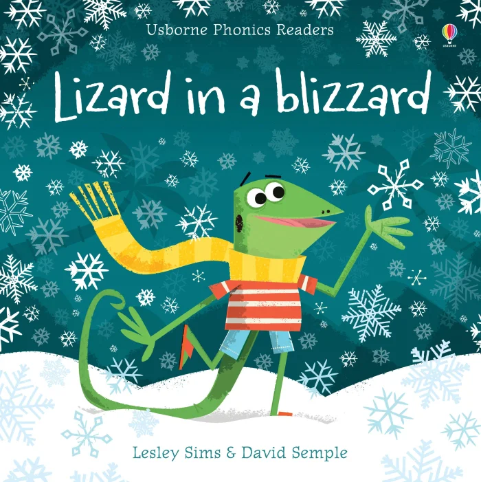 Lizard in a Blizzard (L7), anglická kniha