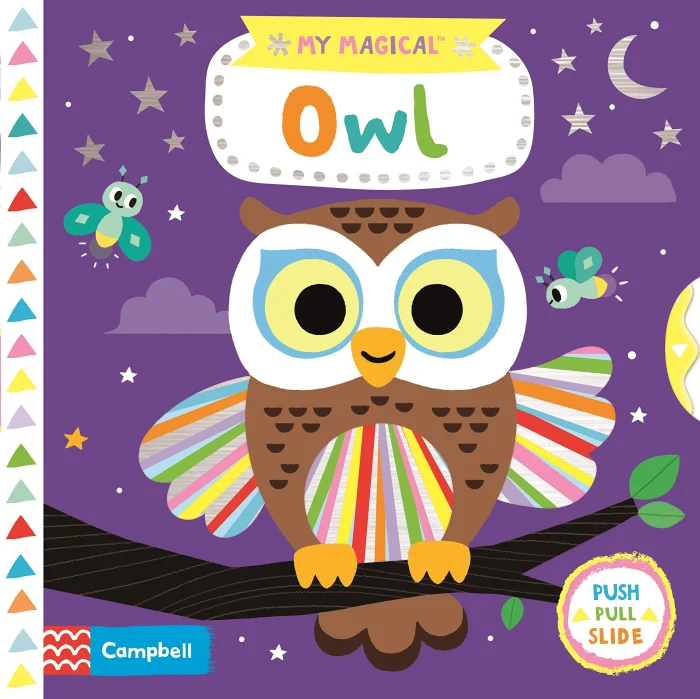 My Magical Owl, anglická kniha - leporelo
