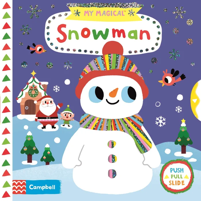 My Magical Snowman, anglická kniha - leporelo