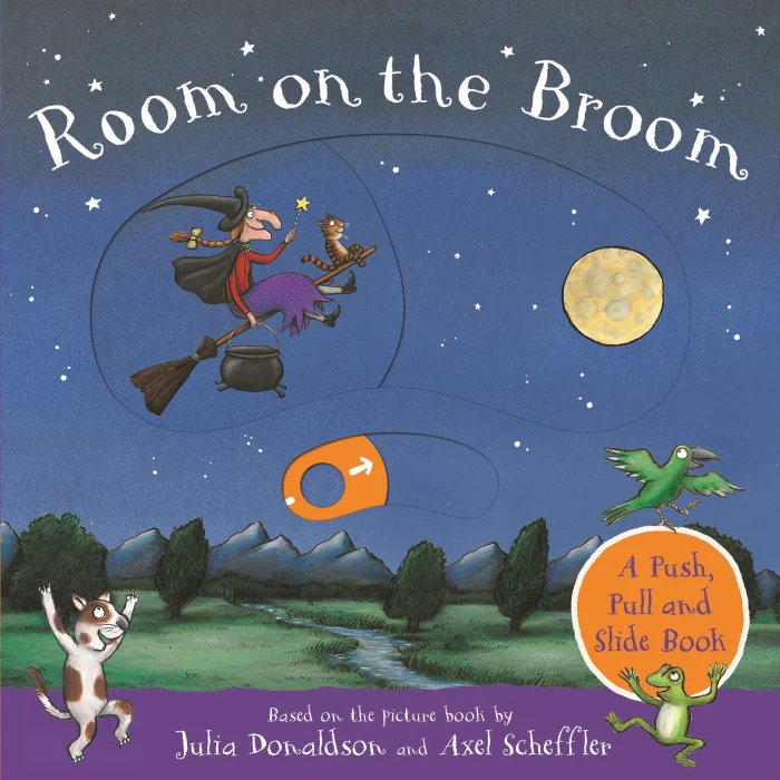 Room on the Broom, anglická kniha - leporelo