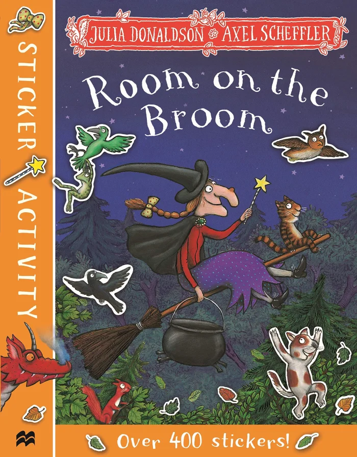 Room on the Broom Sticker Book, nálepkový zošit s aktivitami