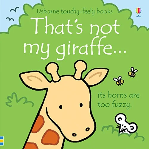 That's not my giraffe, anglická kniha - leporelo