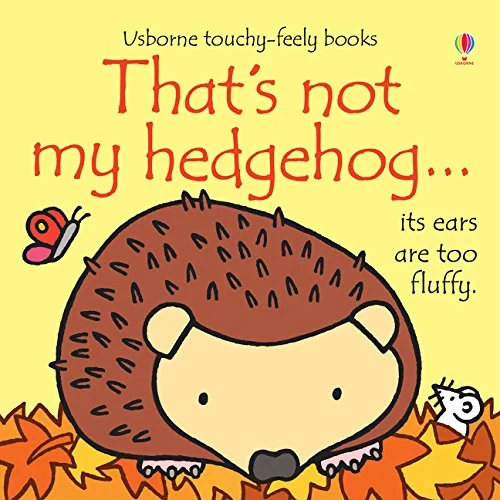 That's not my hedgehog, anglická kniha - leporelo
