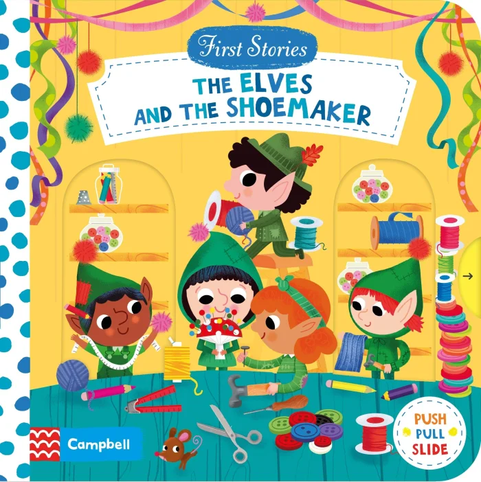The Elves and the Shoemaker, anglická kniha - leporelo