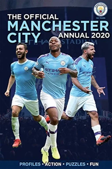The Official Manchester City Annual 2021, anglická kniha- ročenka