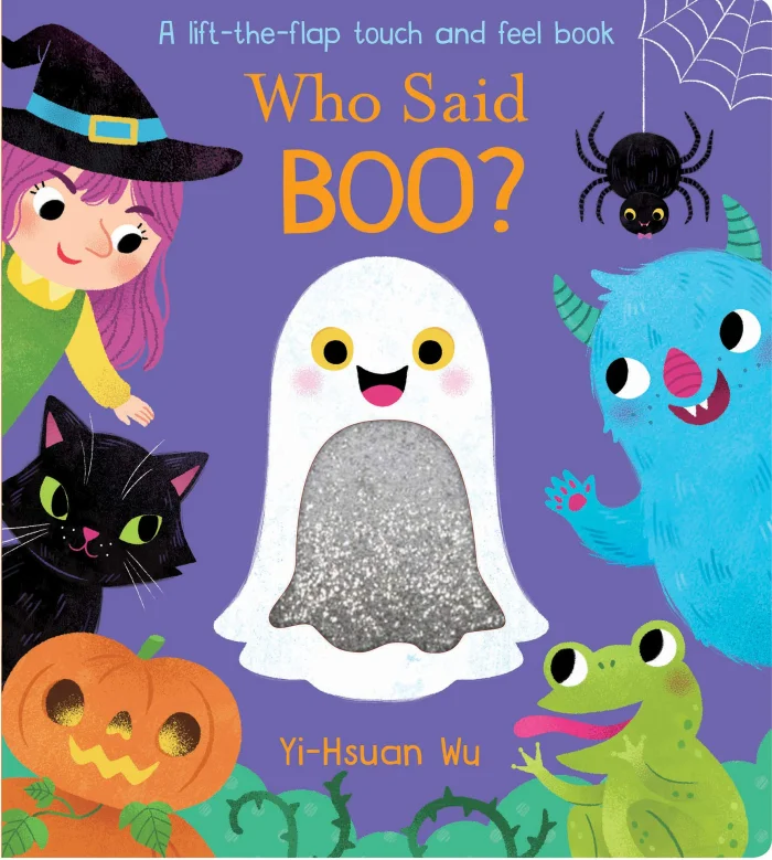 Who Said Boo?, anglická kniha - leporelo
