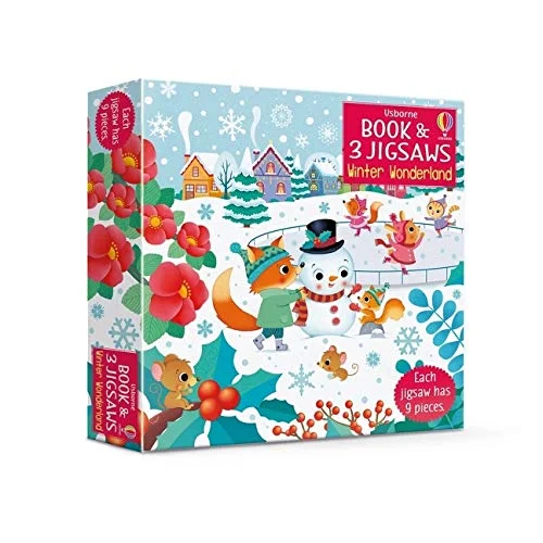 Winter Wonderland (3 x 9ks), puzzle + kniha