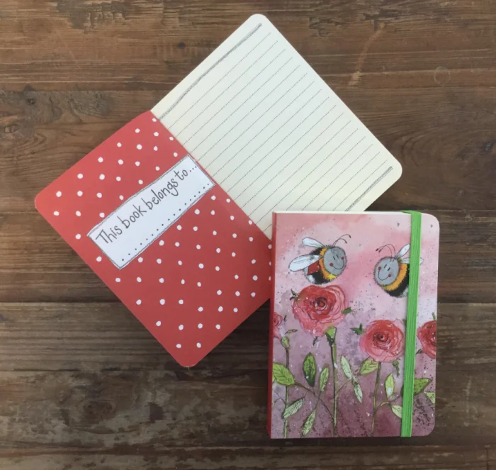 Bees & Roses (SCN18), zápisník A6