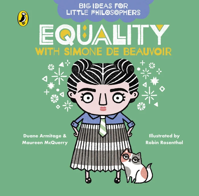 Equality with Simone de Beauvoir, anglická kniha - leporelo