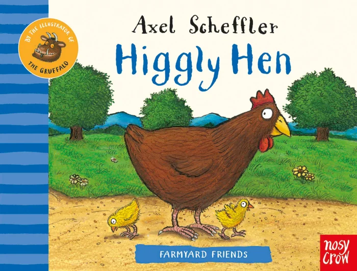 Higgly Hen, anglická kniha - leporelo
