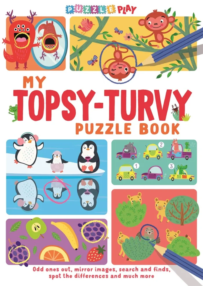 My Topsy-Turvy Puzzle Book, anglická kniha