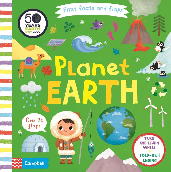 Planet Earth, anglická kniha - leporelo
