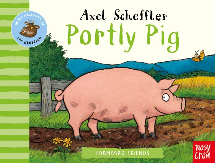 Portly Pig, anglická kniha - leporelo