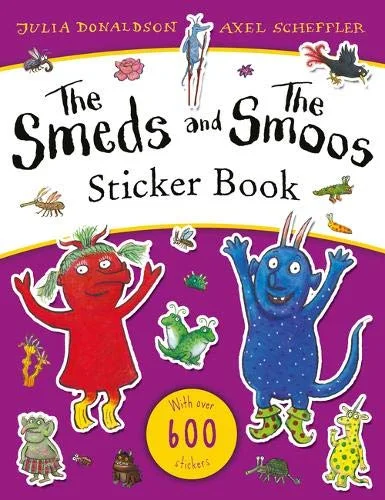 The Smeds and the Smoos Sticker Book, nálepkový zošit s aktivitami