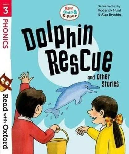 Biff, Chip and Kipper: Dolphin Rescue and Other Stories (L4/5), anglická kniha
