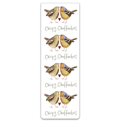 Chirpy Chaffinches Birds Magnetic Bookmark BM21, magnetická záložka