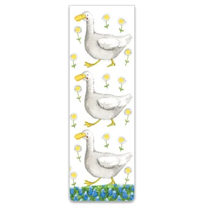 Duck And Daisies Magnetic Bookmark BM39, magnetická záložka