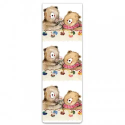 Spotty Scarf Magnetic Bookmark BM65, magnetická záložka