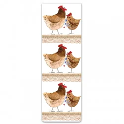 Spring Chickens Magnetic Bookmark BM63, magnetická záložka