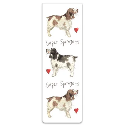 Super Springers Dog Magnetic Bookmark BM01, magnetická záložka