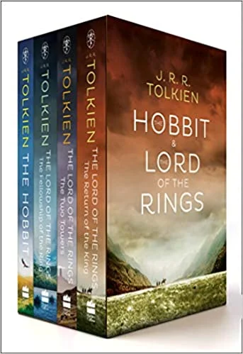 The Hobbit & The Lord of the Rings Boxed Set, anglická kniha