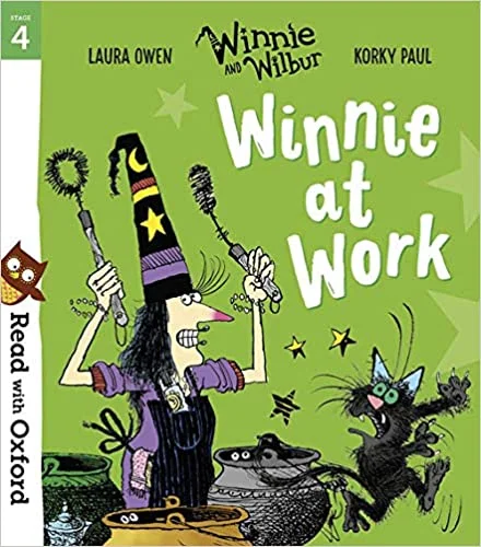 Winnie and Wilbur: Winnie at Work (L6/7), anglická kniha