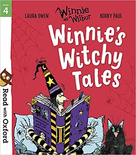 Winnie and Wilbur: Winnie's Witchy Tales (L6/7), anglická kniha