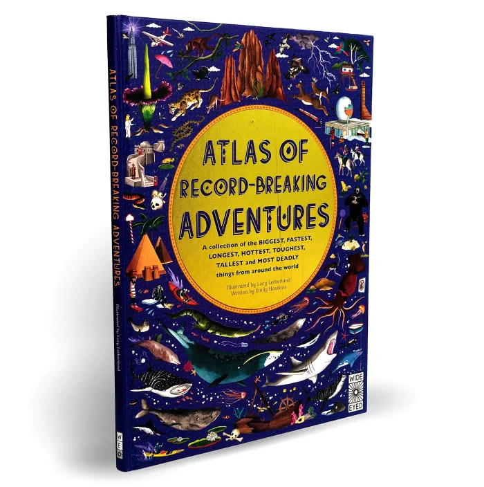 Atlas of Record-Breaking Adventures, anglická kniha