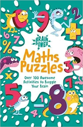 Brain Power Maths Puzzles, anglická kniha