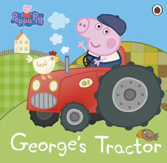George's Tractor, anglická kniha