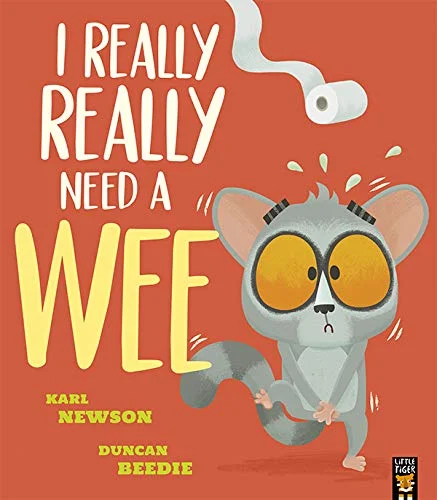 I Really, Really Need a Wee!, anglická kniha