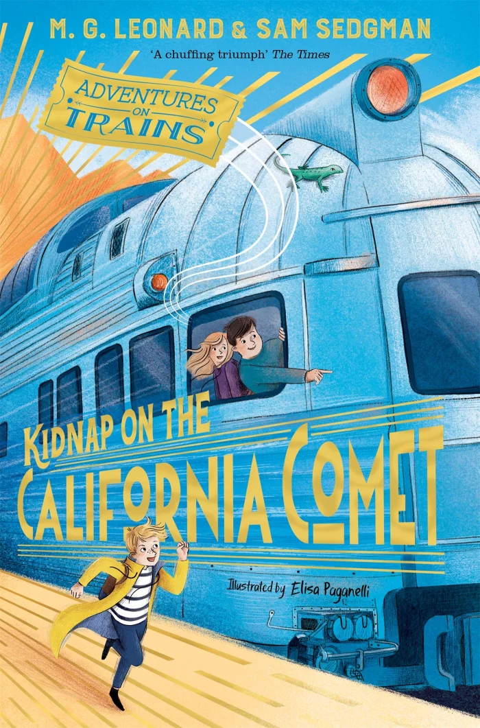 Kidnap on the California Comet (2), anglická kniha