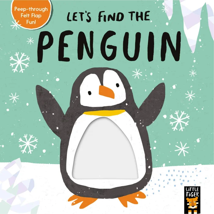 Let's Find the Penguin, anglická kniha - leporelo