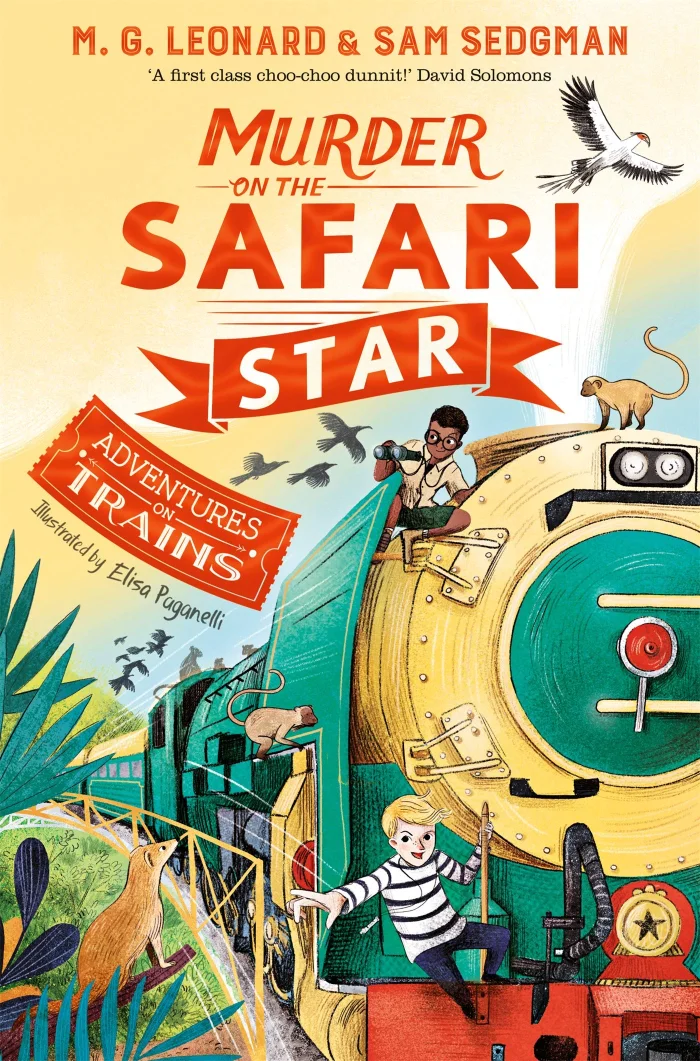 Murder on the Safari Star (3), anglická kniha