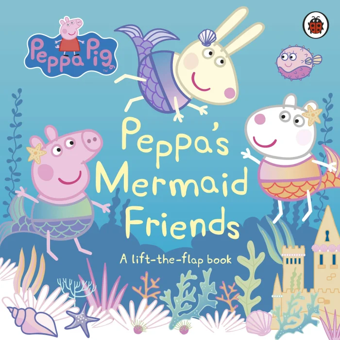 Peppa's Mermaid Friends (A Lift-the-Flap Book), anglická kniha - leporelo