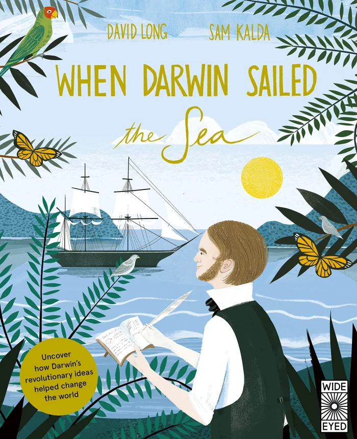 When Darwin Sailed the Sea, anglická kniha