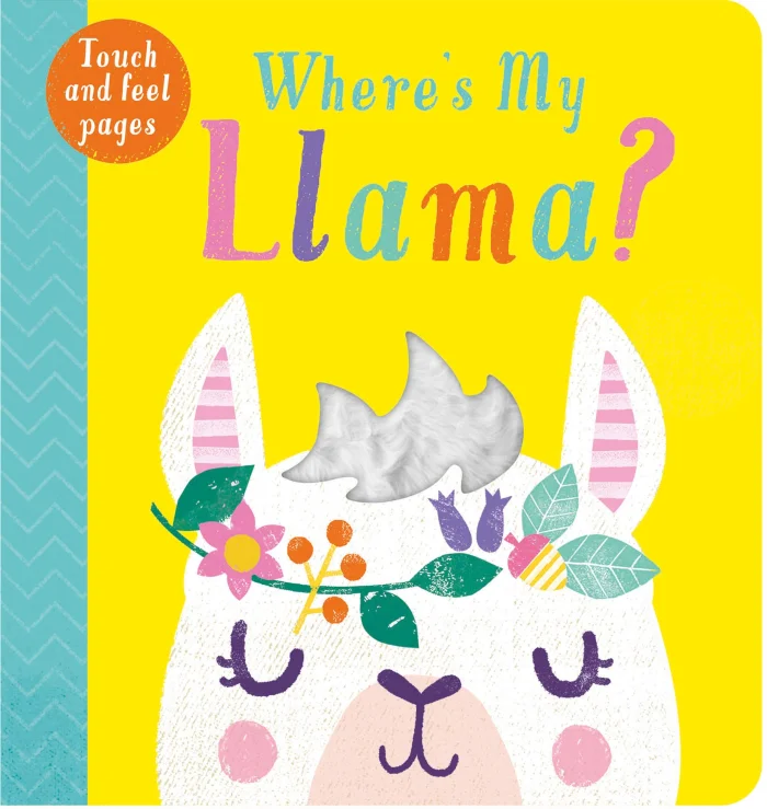 Where's My Llama?, anglická kniha - leporelo