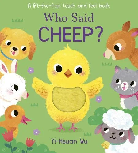 Who Said Cheep?, anglická kniha - leporelo