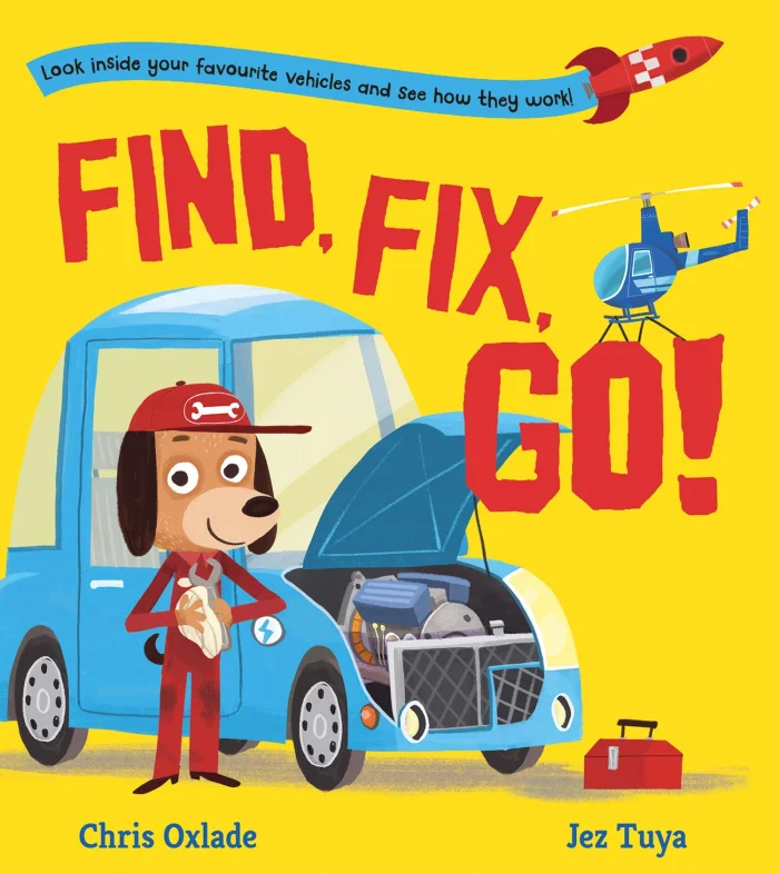Find, Fix, Go!, anglická kniha