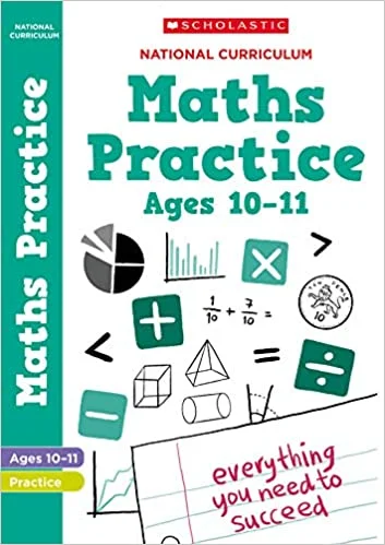 Maths practice book for ages 10-11 (Year 6), anglická kniha