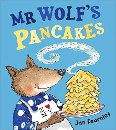 Mr Wolf's Pancakes, anglická kniha