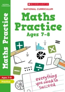 Maths practice book for ages 7-8 (Year 3), anglická kniha