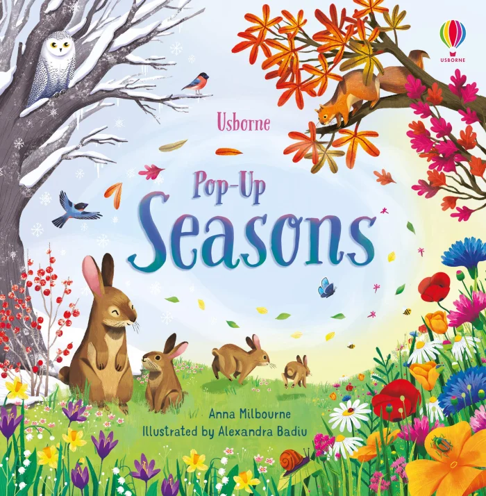 Pop-Up Seasons, anglická kniha - leporelo