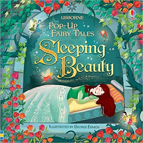 Pop-Up Sleeping Beauty, anglická kniha - leporelo