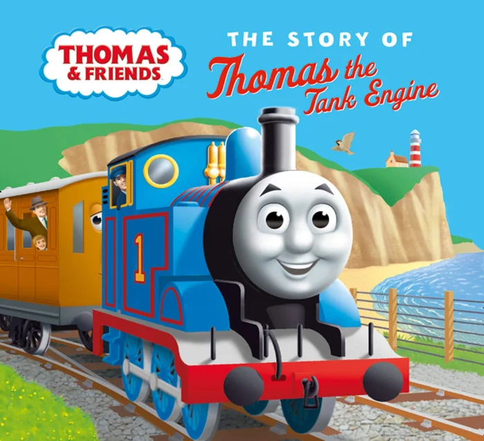 The Story of Thomas the Tank Engine, anglická kniha - leporelo